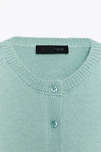 FITTED KNIT JACKET