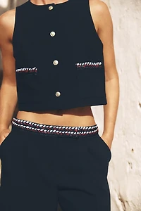 GILET LISERÉ FANTAISIE