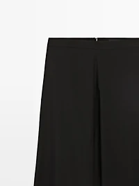 Flowing baggy trousers