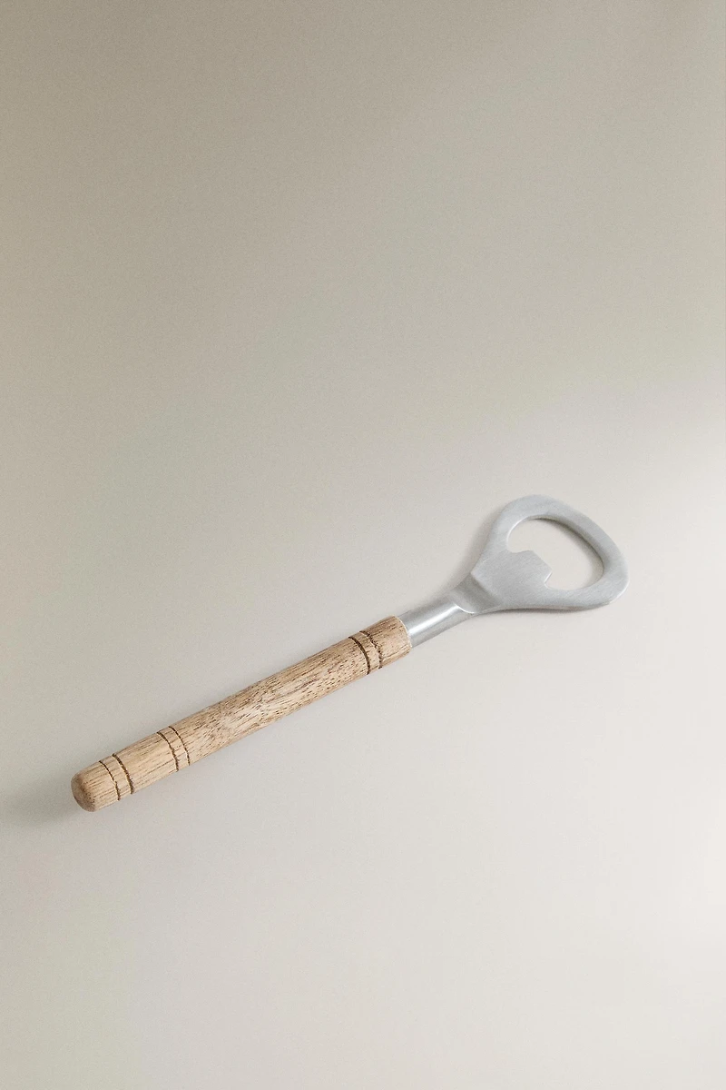 WOODEN BOTTLE OPENER