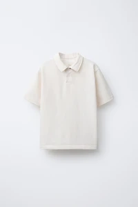 COTTON POLO SHIRT AND BERMUDA SHORTS SET
