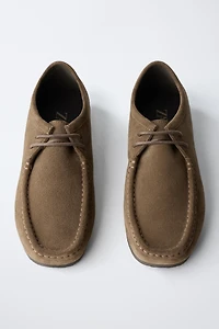 STITCHED LEATHER SHOES