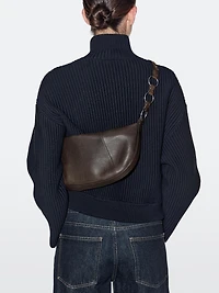 Small nappa leather bag