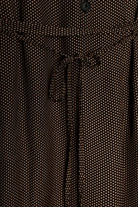 ROBE À POIS AVEC CEINTURE ZW COLLECTION