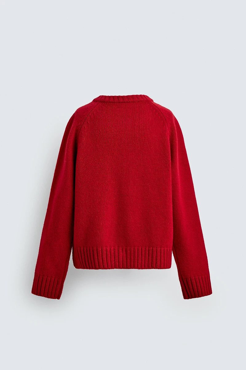 MINNIE MOUSE WOOL CARDIGAN HARRY LAMBERT FOR ZARA X DISNEY