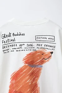 DOG PRINT T-SHIRT