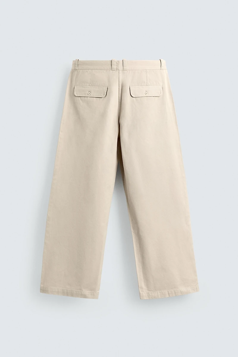 PANTALON CHINO COUPE LARGE