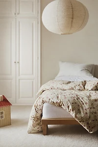 KIDS FLORAL COTTON DUVET COVER