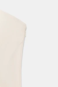 ROBE BUSTIER EFFET BALLON