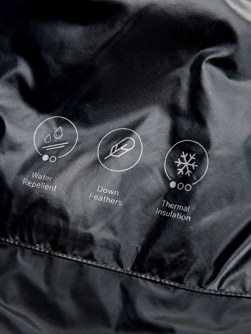 Veste matelassée satinée déperlante