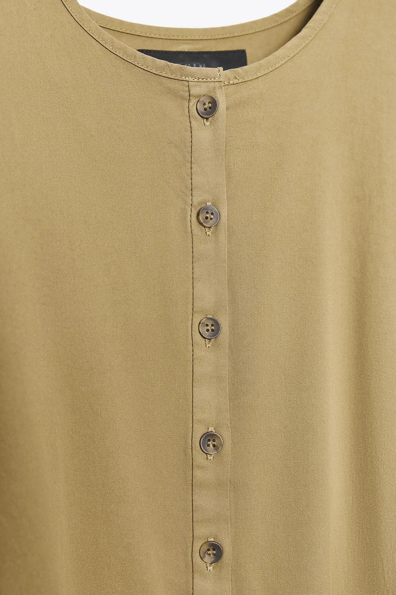 ZW COLLECTION BELTED SHIRT DRESS