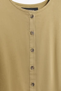 ZW COLLECTION BELTED SHIRT DRESS