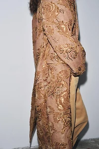 ZW COLLECTION LIMITED EDITION EMBROIDERED LONG COAT