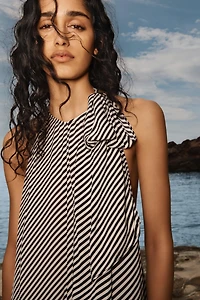 ROBE HALTER RAYURES LIMITED EDITION
