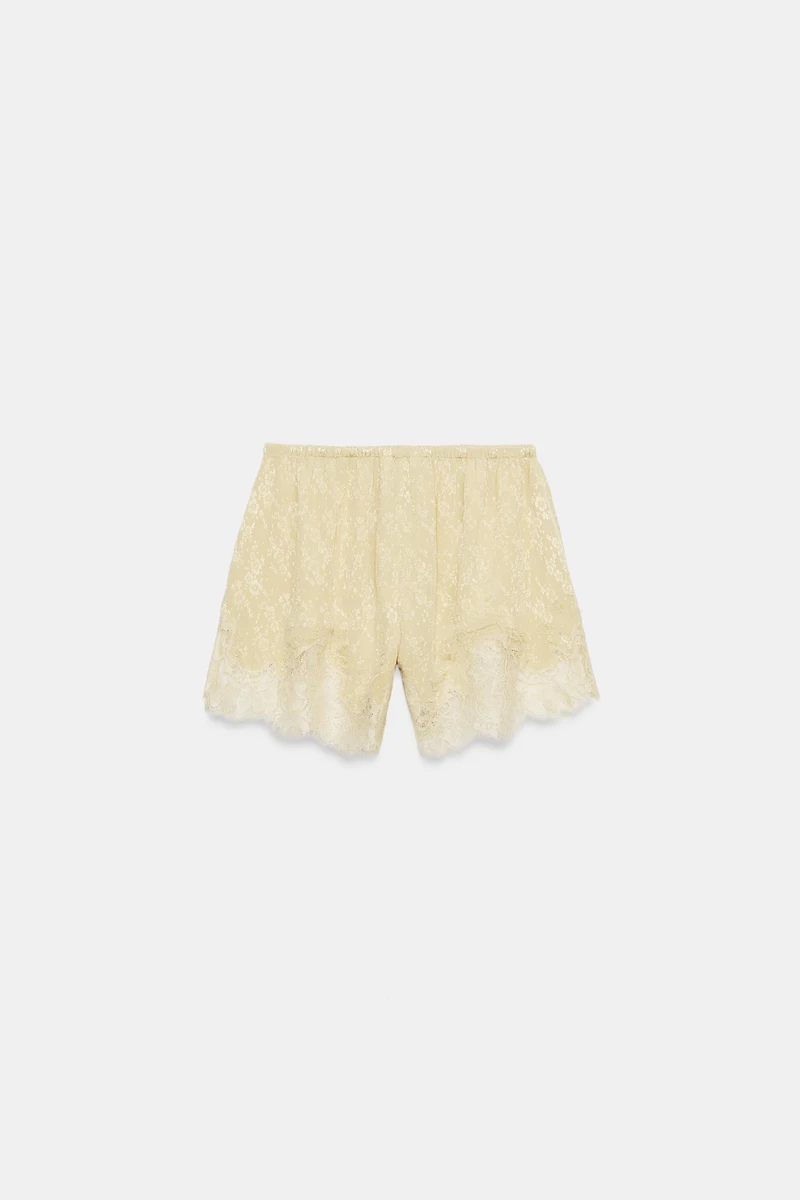 JACQUARD LACE SHORTS ZW COLLECTION
