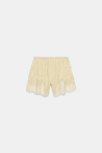 JACQUARD LACE SHORTS ZW COLLECTION