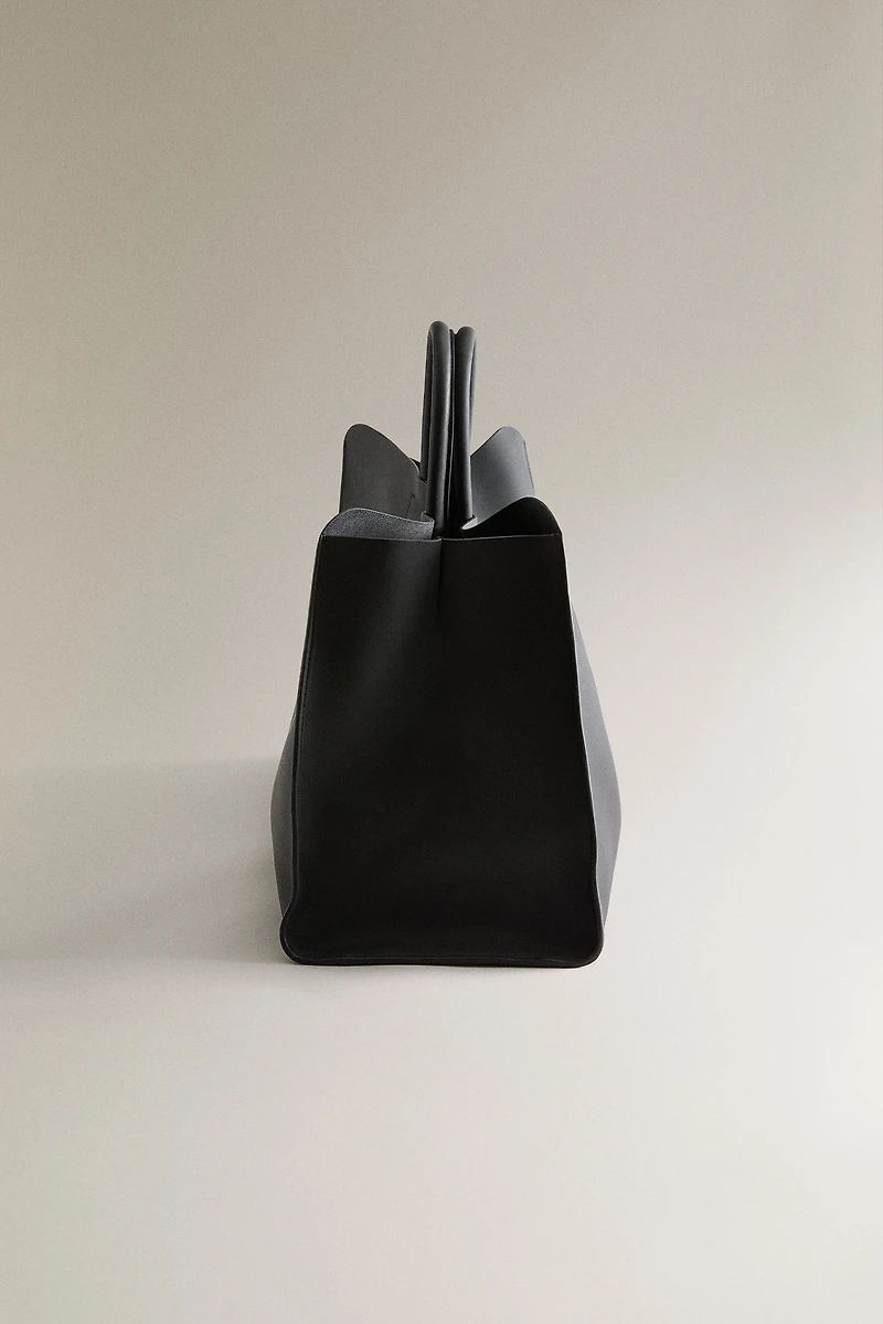 LEATHER TOTE BAG