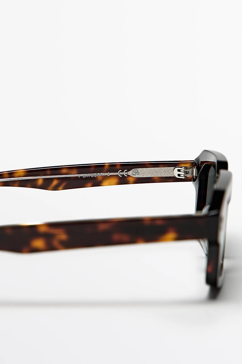 Rectangular sunglasses