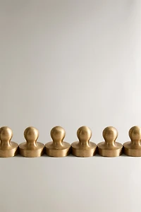 AIMANTS EN LAITON (PACK DE 12)