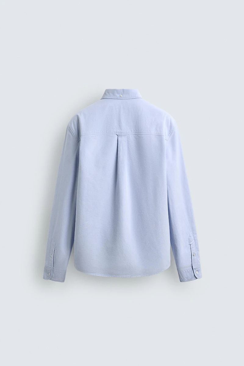 TEXTURED OXFORD SHIRT