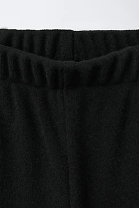 CONTRAST BOW SOFT TOUCH CULOTTES