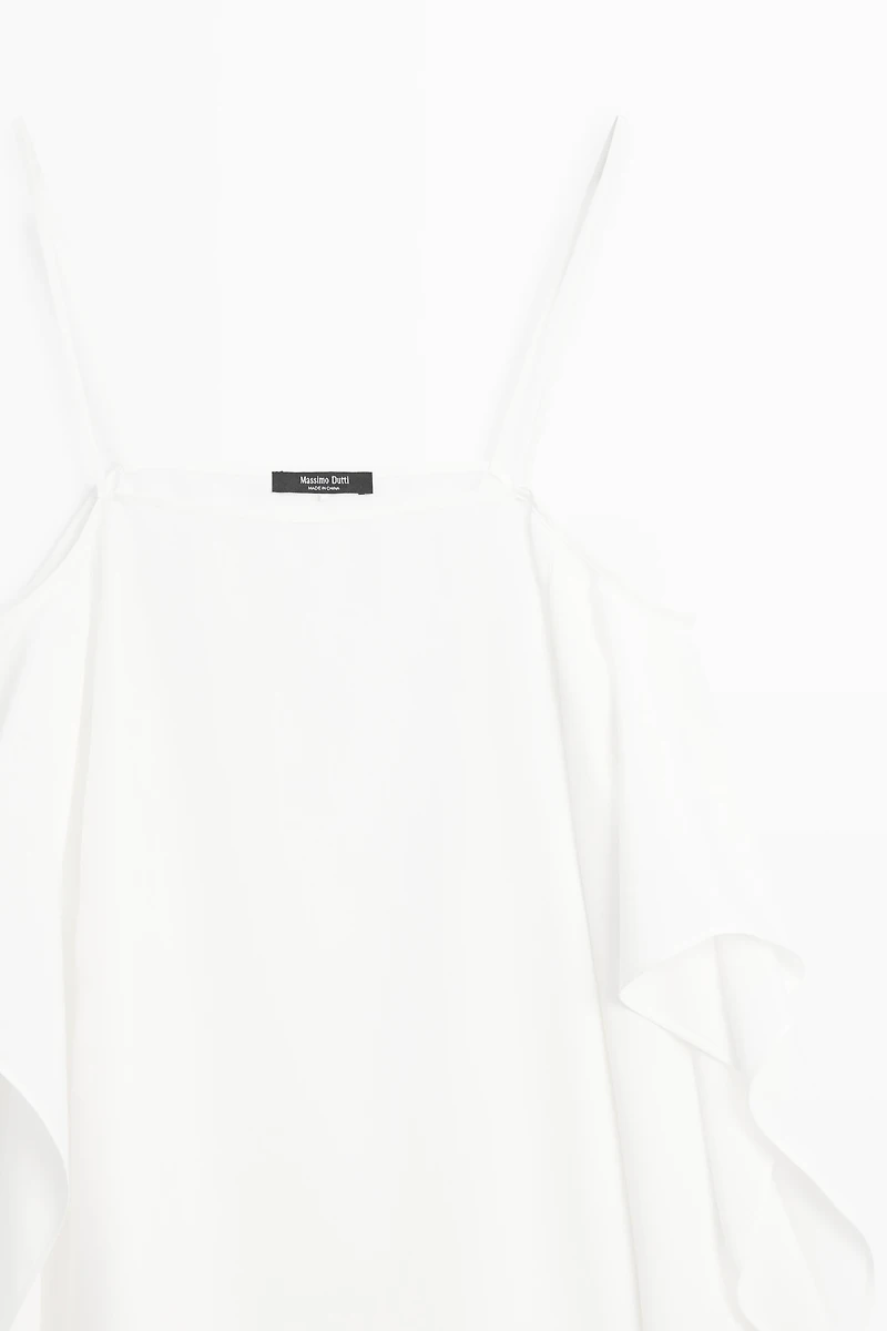 Flowing spaghetti strap top