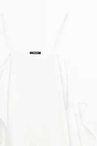 Flowing spaghetti strap top