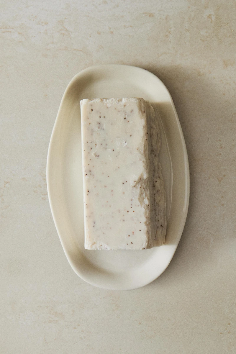 TEXTURED BATHROOM SOAP DISH