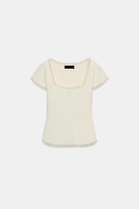 KNIT CORSET TOP