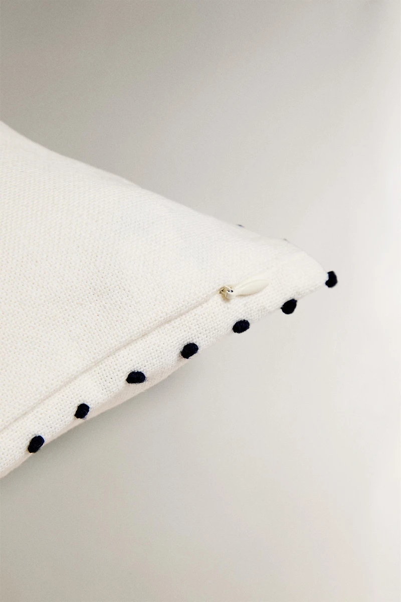 KNOTTED THROW PILLOW COVER