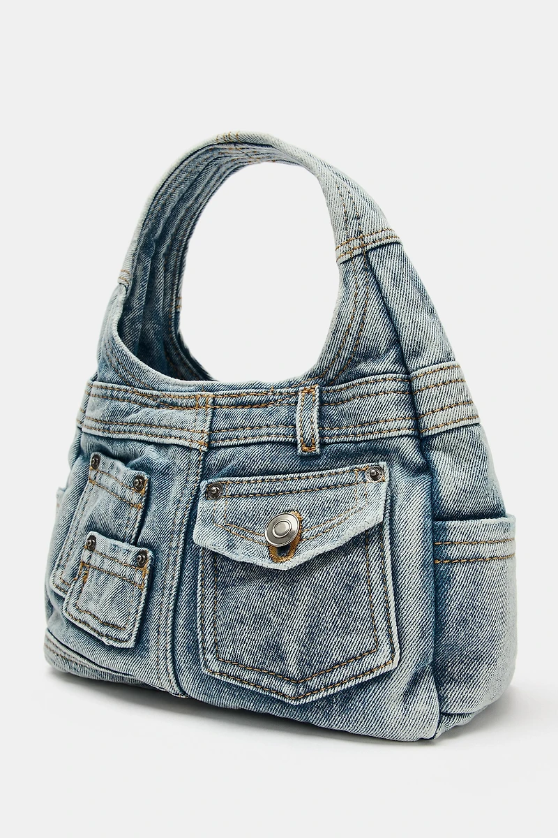 DENIM HANDBAG