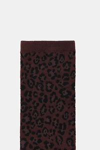 ANIMAL PRINT JACQUARD SOCKS