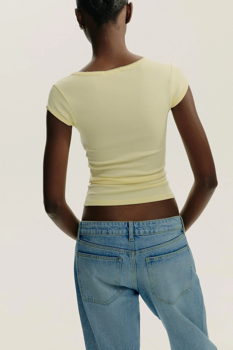 COTTON MODAL T-SHIRT