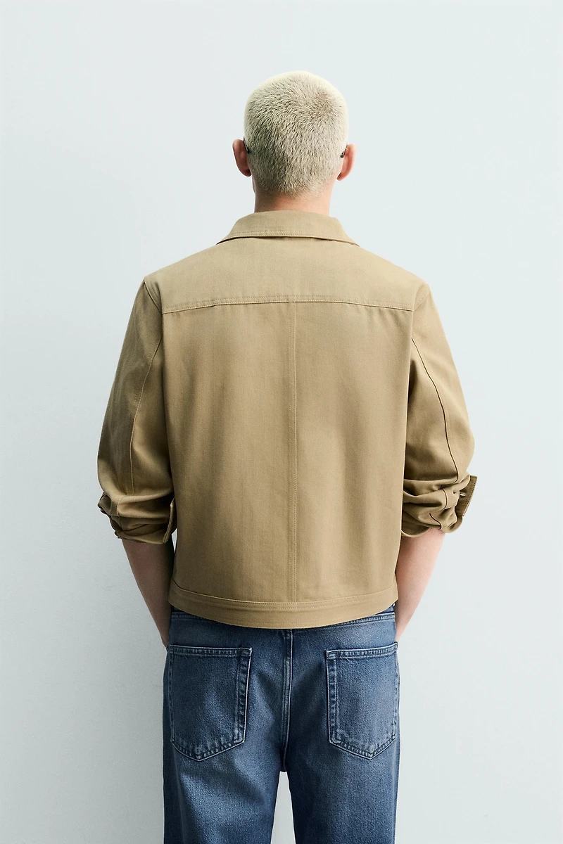 SURCHEMISE COURTE AVEC POCHE