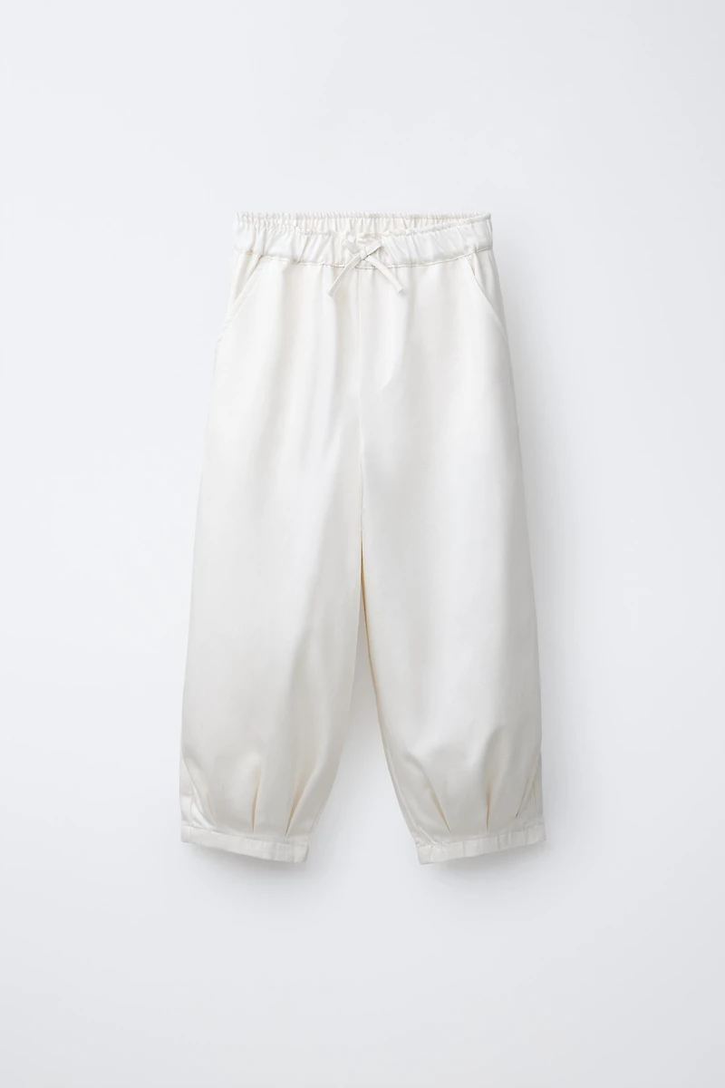 PANTALON BARREL À PINCES