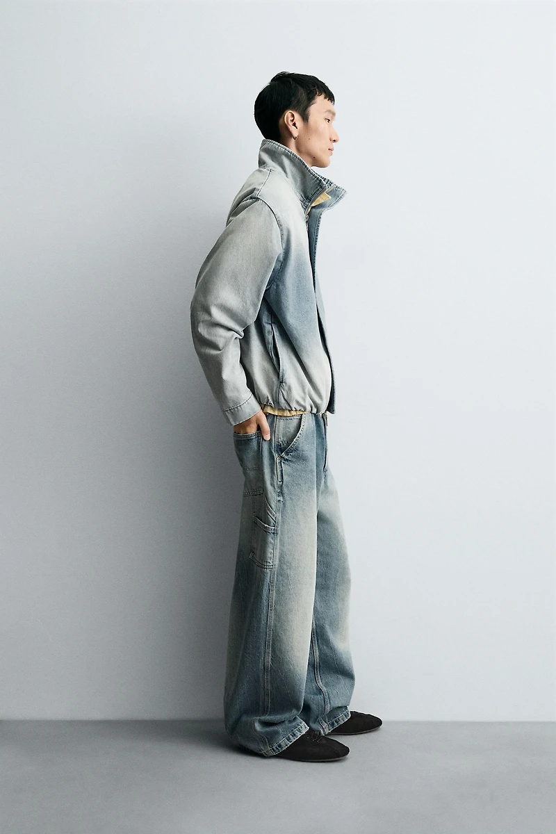 WASHED DENIM JACKET