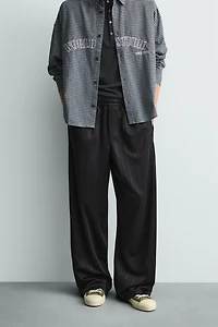 STRIPED JACQUARD JOGGING PANTS