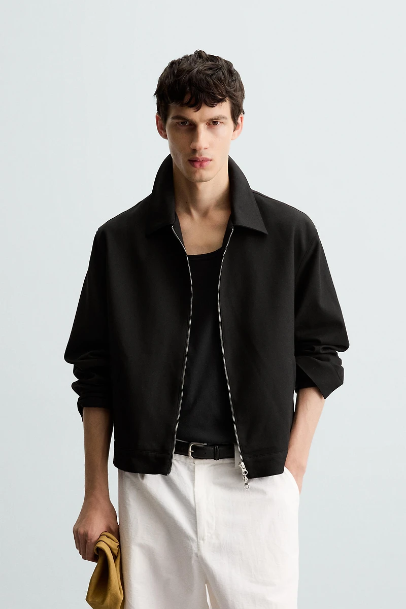 ZIP-UP OVERSHIRT