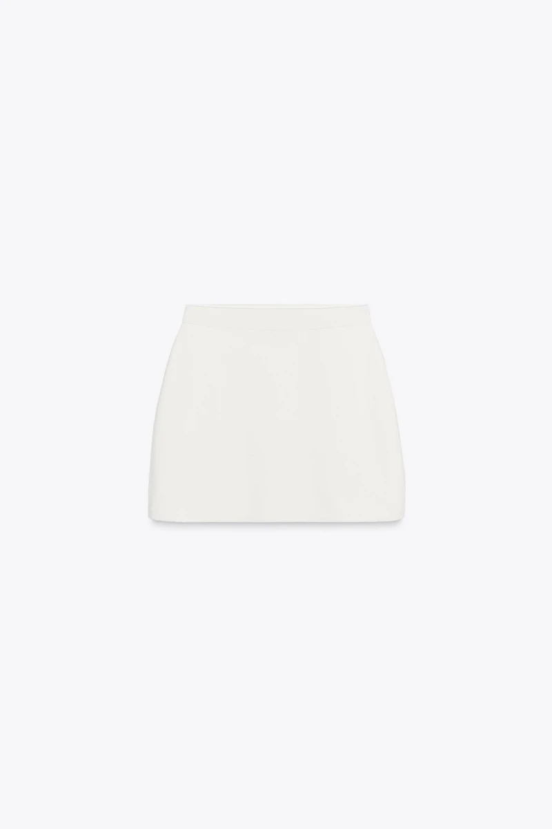 KNIT MINI SKIRT