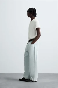 LIGHTWEIGHT LOOSE WIDE FIT JEANS