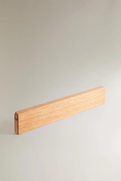OAK MAGNETIC KNIFE HOLDER