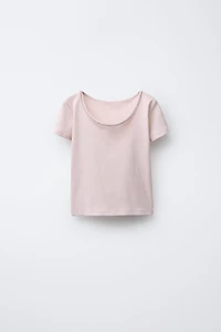 RIBBED JEWEL T-SHIRT