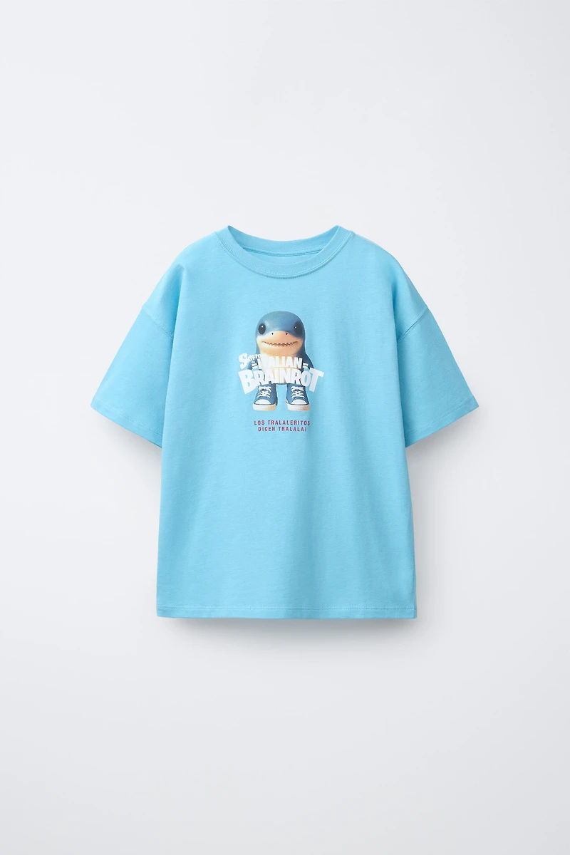 SKIFIDOL ITALIAN BRAINROT™ PRINTED T-SHIRT