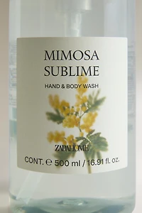 (500 ML) SAVON LIQUIDE MIMOSA SUBLIME