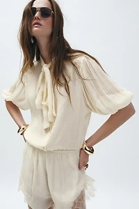ZW COLLECTION LACE SHORT JUMPSUIT