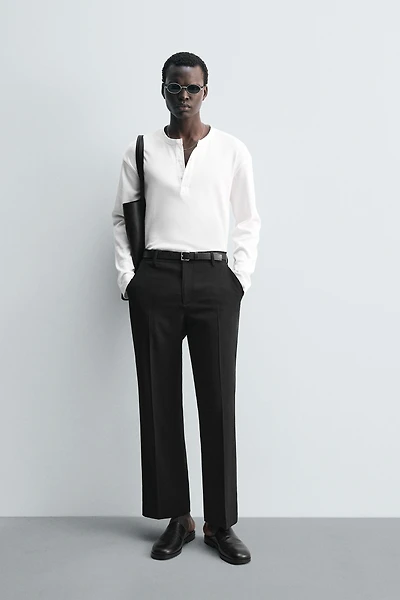 FLOWY FLARE FIT PANTS