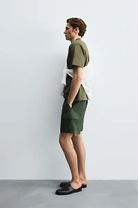REGULAR FIT CARGO SHORTS