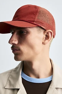 CORD MESH CAP