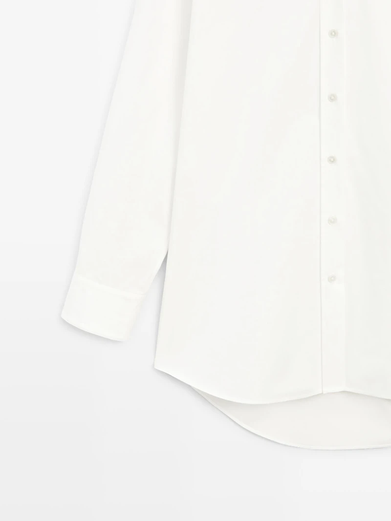 Long loose-fitting shirt - LIMITED