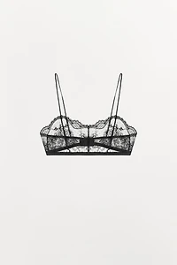LACE BANDEAU BRA